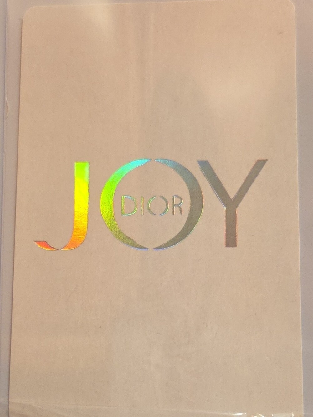 ♠️Dior JOY Holographic Collector Card- 10 Of Spades ♠